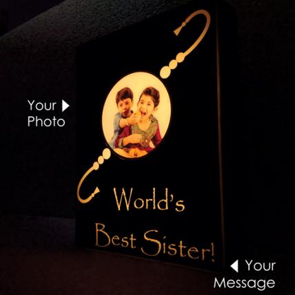 Dor - Rakhi Personalized LED Frame