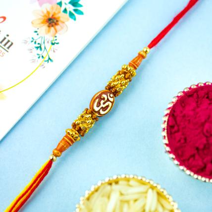 Circular Om Rakhi