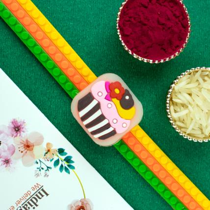 Cup Cake Kids Rakhi