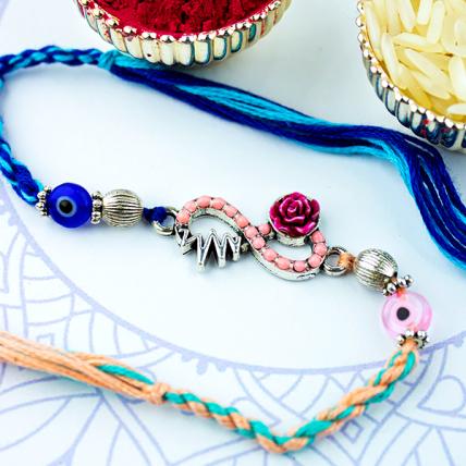 Infinity Evil eye theme Rakhi