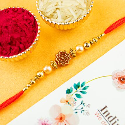 Om Pearl Rakhi