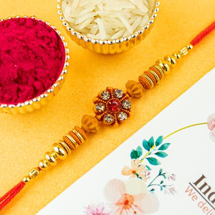 Gracious Flower Pretty Rakhi