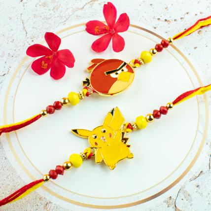 Angry Rakhi Set With Chocolates 