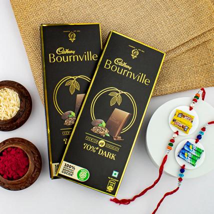 Kids Rakhi With Bournville Chocolates