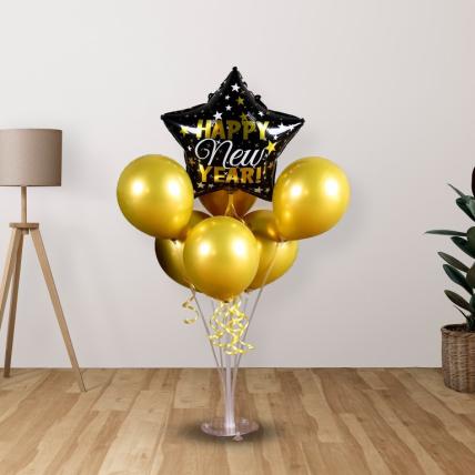 Happy New Year 2025 Balloon Bouquet