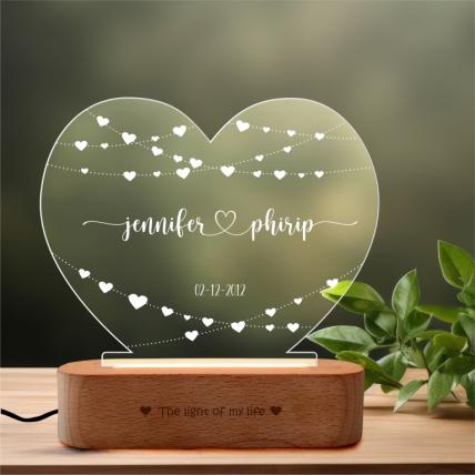 Festival Of Love Lamp - Personalized wedding gift