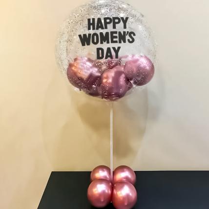 Womens Day Surprise Balloon Bouquet
