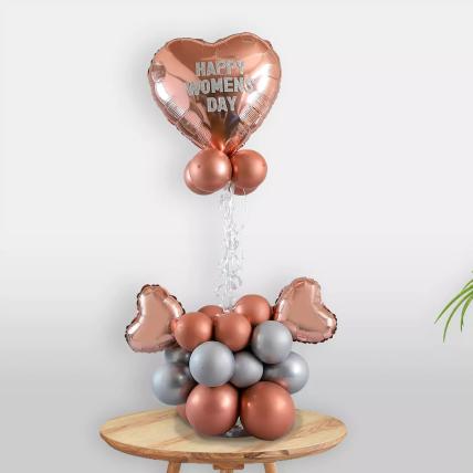 Happy Womens Day Balloon Bouquet