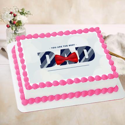 You Are Best Dad Photo cake