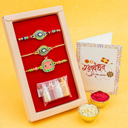 Set of 3 Rakhis