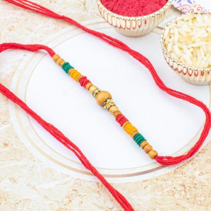Mix Beads Rakhi