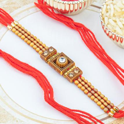 Shimmery Diamonte Rakhi
