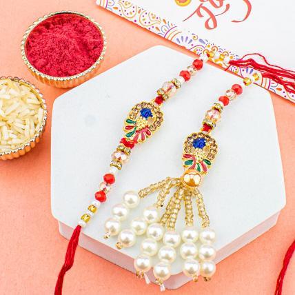 Bahiya Bhabhi Rakhi Set-Fancy