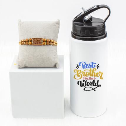 Bro Rakhi with Personalized Sports sipper