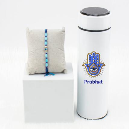 Evil eye Rakhi with Temperature bottle