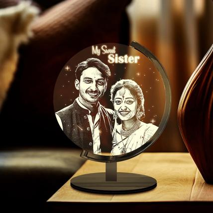 Twinkling Sisters Memory Lamp – Best Gift