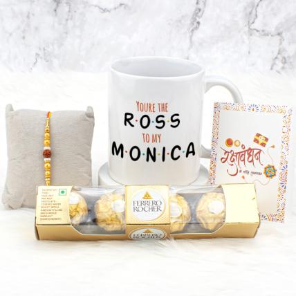Ross Monica Rakhi & Ferrero Rocher Combo