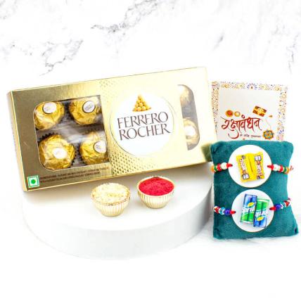 5 Star & Sprite Kids Rakhi with Ferrero Rocher