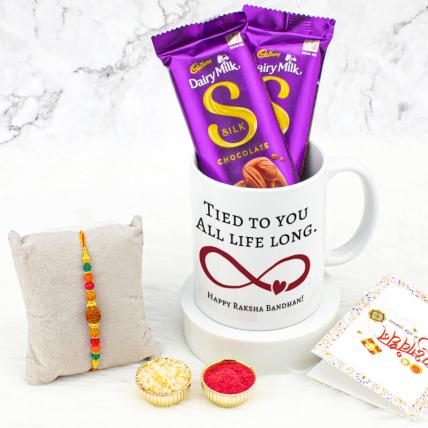 Tied to you Rakhi Gift Combo