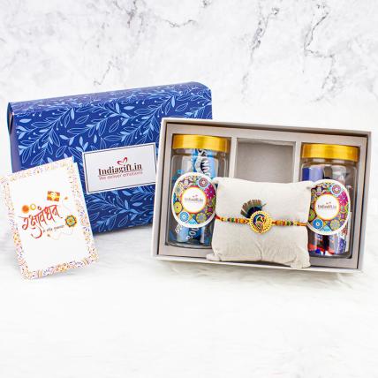 Rakhi & Chocolate Charm Gift Box