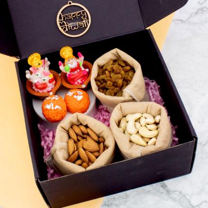 Dry Fruits & Glow Gift Box