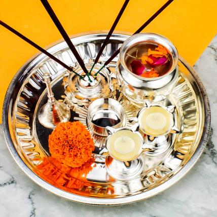 Diwali Puja Thali