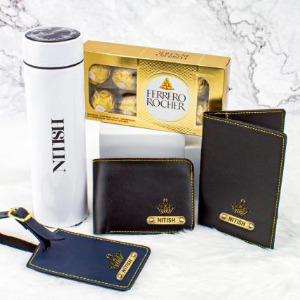 Elegant Personalized Essentials Gift Box