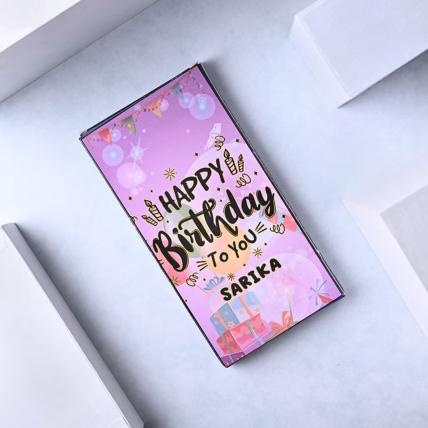 Premium Birthday Chocolate Bar  - Gift for kids