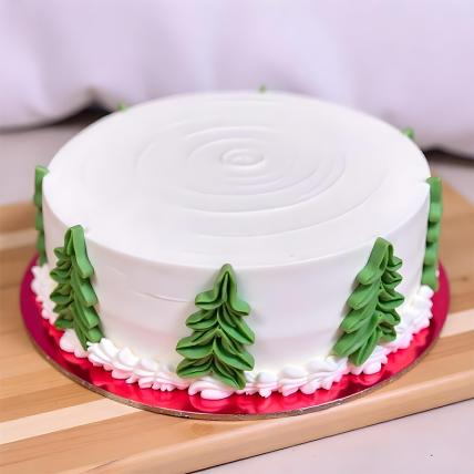 Christmas Designer Vanilla Cake