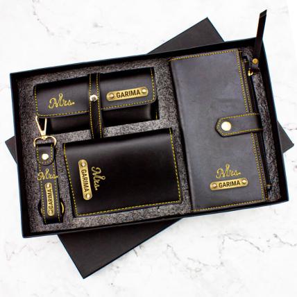 Mr. & Ms. Leather Wallet Set