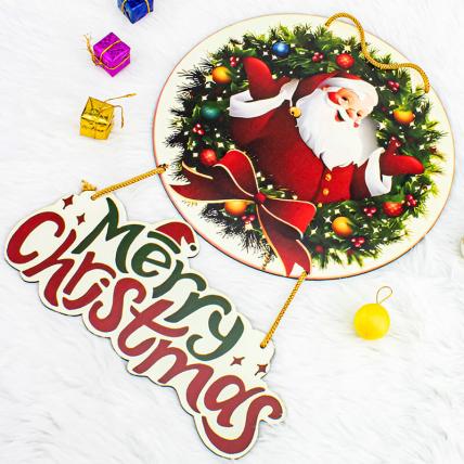 Santa Christmas Door Hanging
