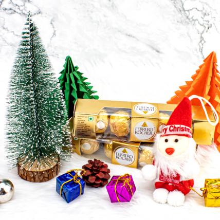 Christmas Tree with Ferrero Rocher 