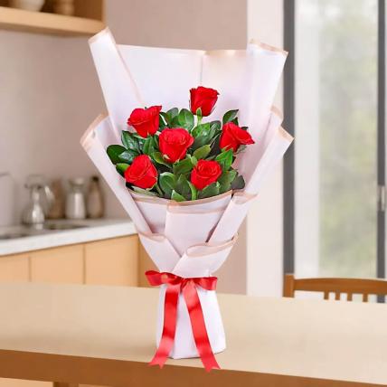 Magical Red Roses Bouquet