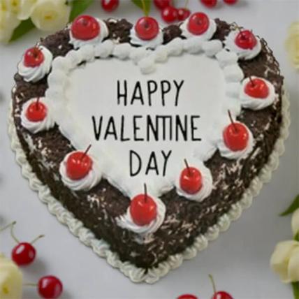 Valentine Black Forest - Heart Shaped