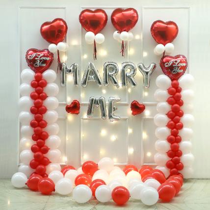 Marry Me Balloon Arrangement