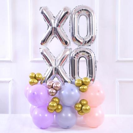 XOXO Balloon Arrangement