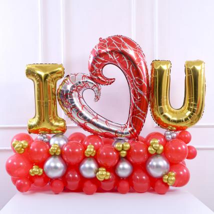Love Glow Balloon Arrangement