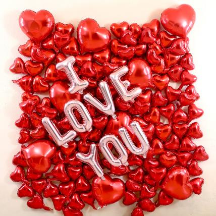 I Heart You Balloon Arrangement