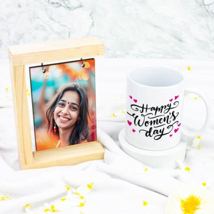 Mug and C shape photo stand