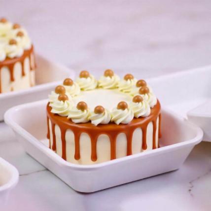 Delicious Butterscotch Bento cake