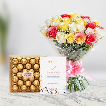 Mix Rose and Chocolate Bliss
