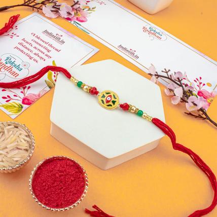 Red Evil Rye Rakhi