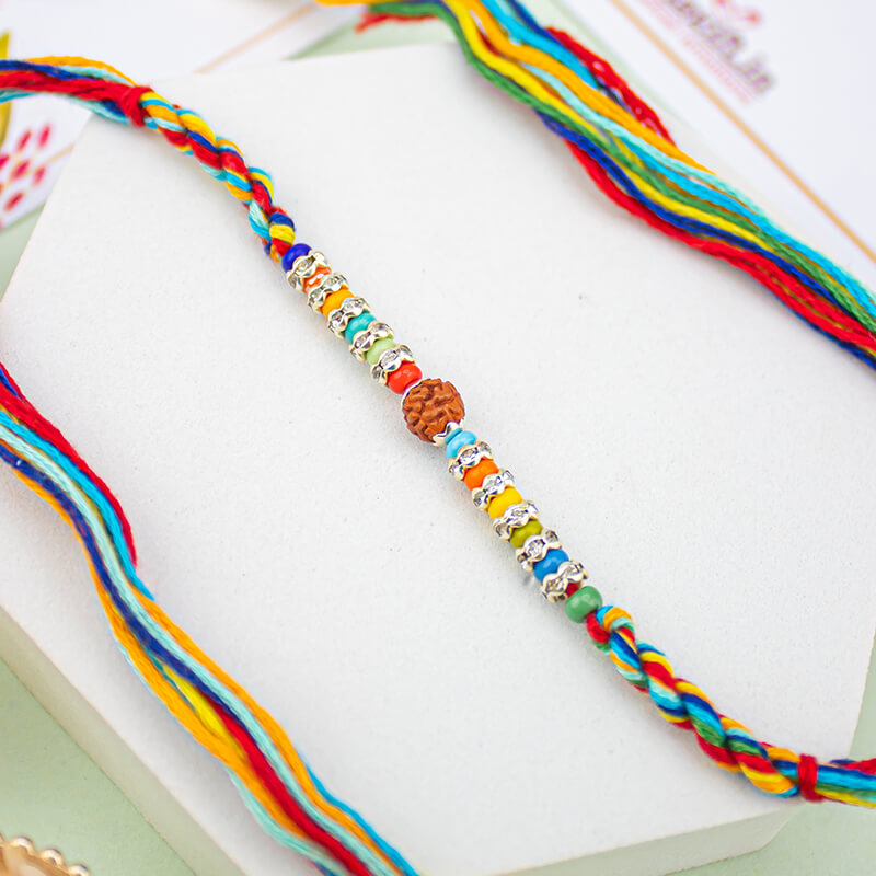 Beads Rudraksh Rakhi