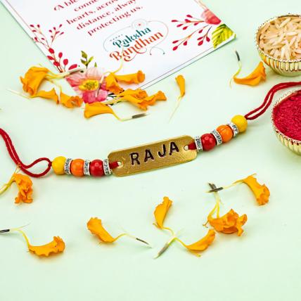 Personalized Rakhi With Name 