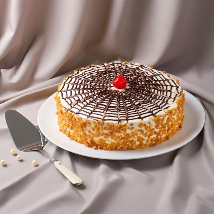 Crunchy Butterscotch Cake