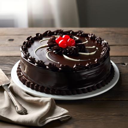 Chocolate Truffle Cream Cake