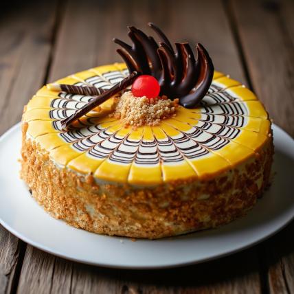 Butterscotch Gateau Cake