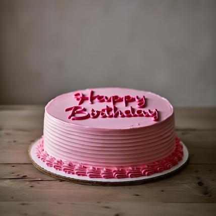 Strawberry Pink Cake