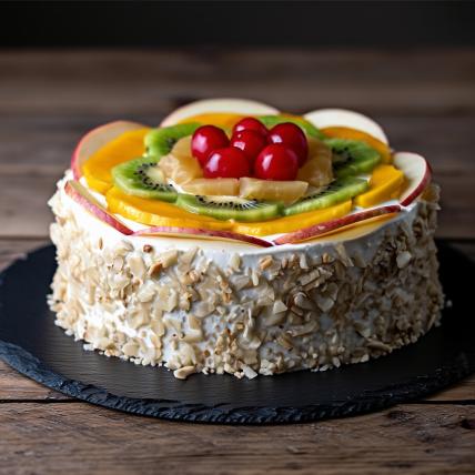 Fresh Fruit Cake (Mini)
