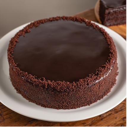 Fresh Dark Chocolate Cake